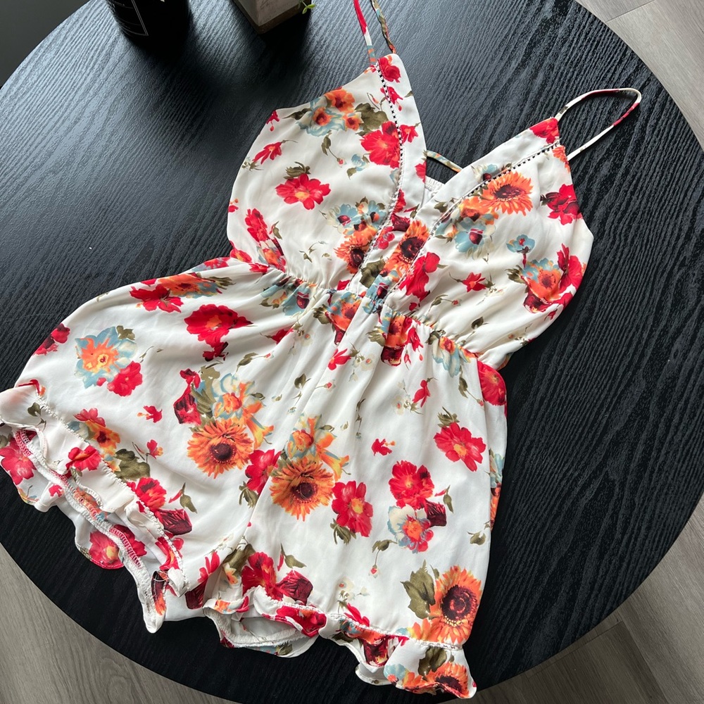 Floral Romper